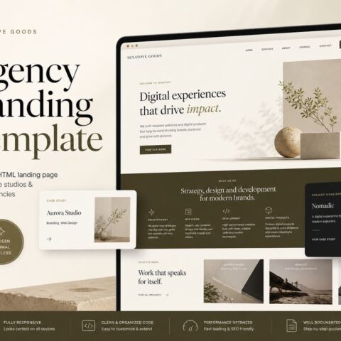 Agency Landing Template