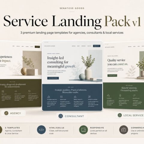 Service Landing Pack v1