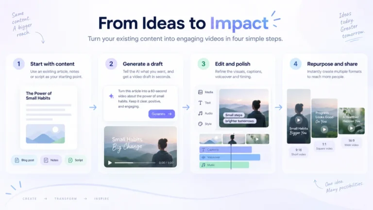 How to Turn a Blog Post Into a Short Video: A Practical Workflow