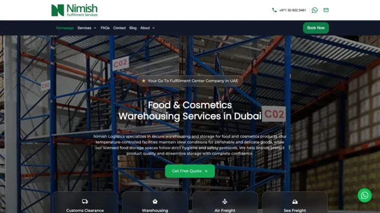 Nimish Logistics — project cover